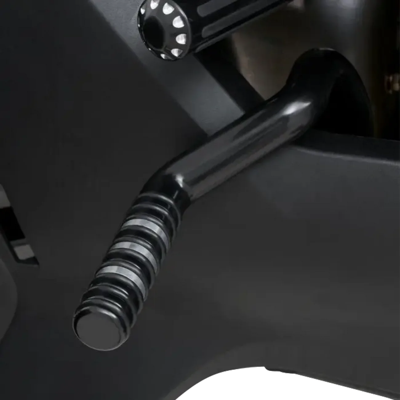 SHOW CHROME Adjustable Highway Peg - Satin Black with Contrast Cut - Can-Am 41-422 - Image 3