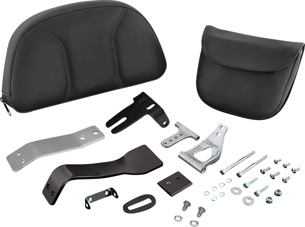 SHOW CHROME Grande Backrest - Driver - Black - Can-Am RT '10-'19 41-168AG