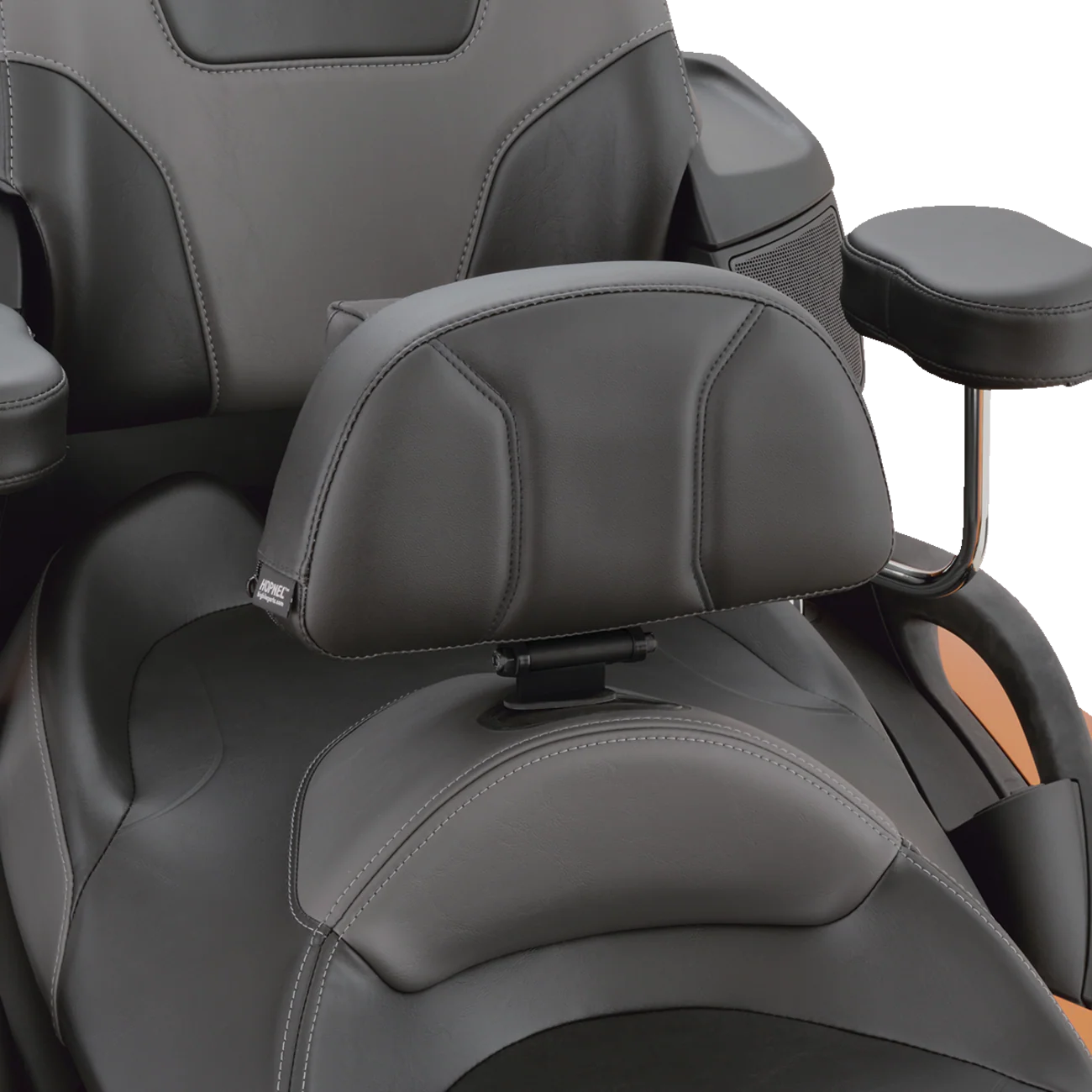 SHOW CHROME Grande Backrest - Driver - Black - Can-Am RT '10-'19 41-168AG - Image 6