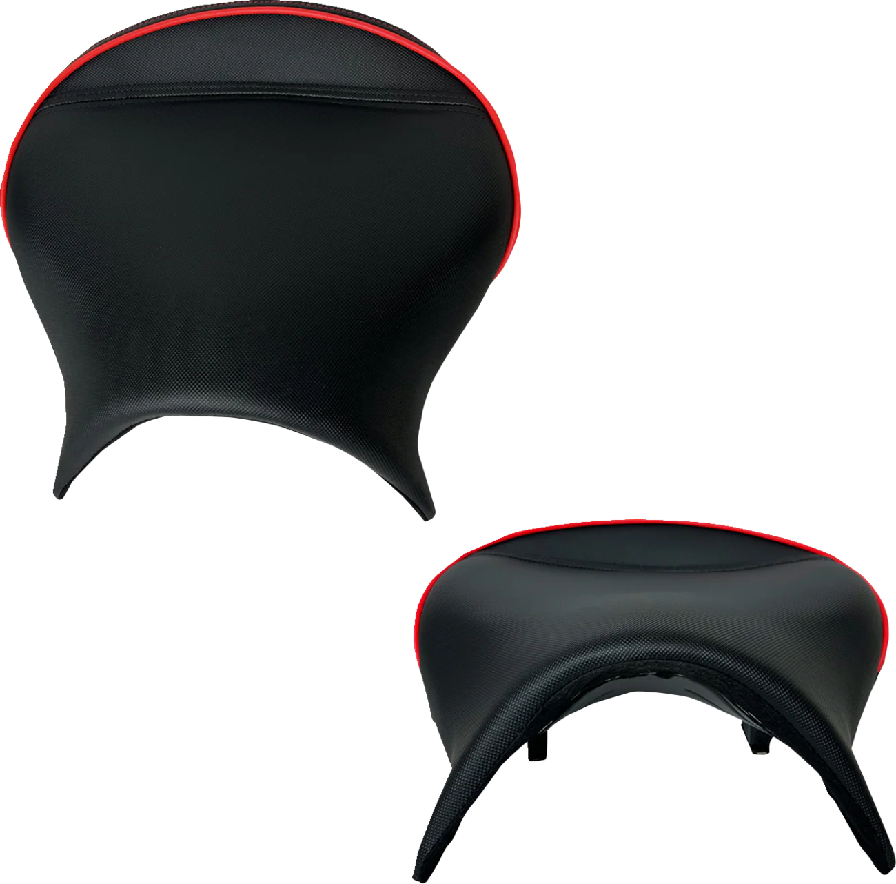 SHOW CHROME Ryker Combat Seat - Black w/ Red Trim - Can-Am Ryker 41-429 - Image 3