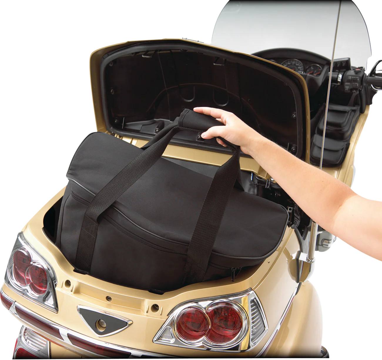 SHOW CHROME Trunk Liner - Black HTL - Image 3