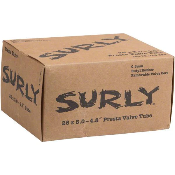 Surly - Plus Fat Bike Tube - 26+ 26 x 3.0 - 4.8 Presta Valve