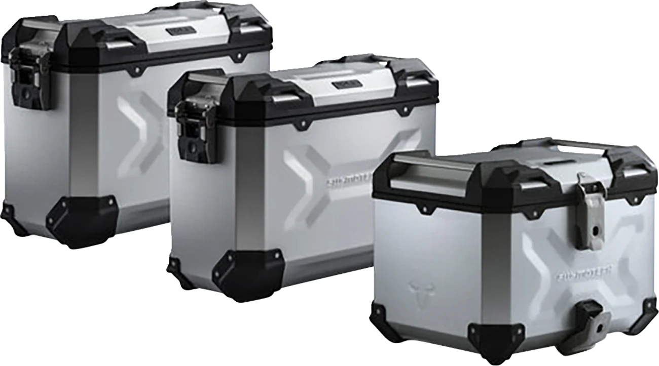 SW-MOTECH Adventure Luggage System - Silver - Aprilia Tuareg 660 '22-'24 ADV.13.849.75000/S - Image 2