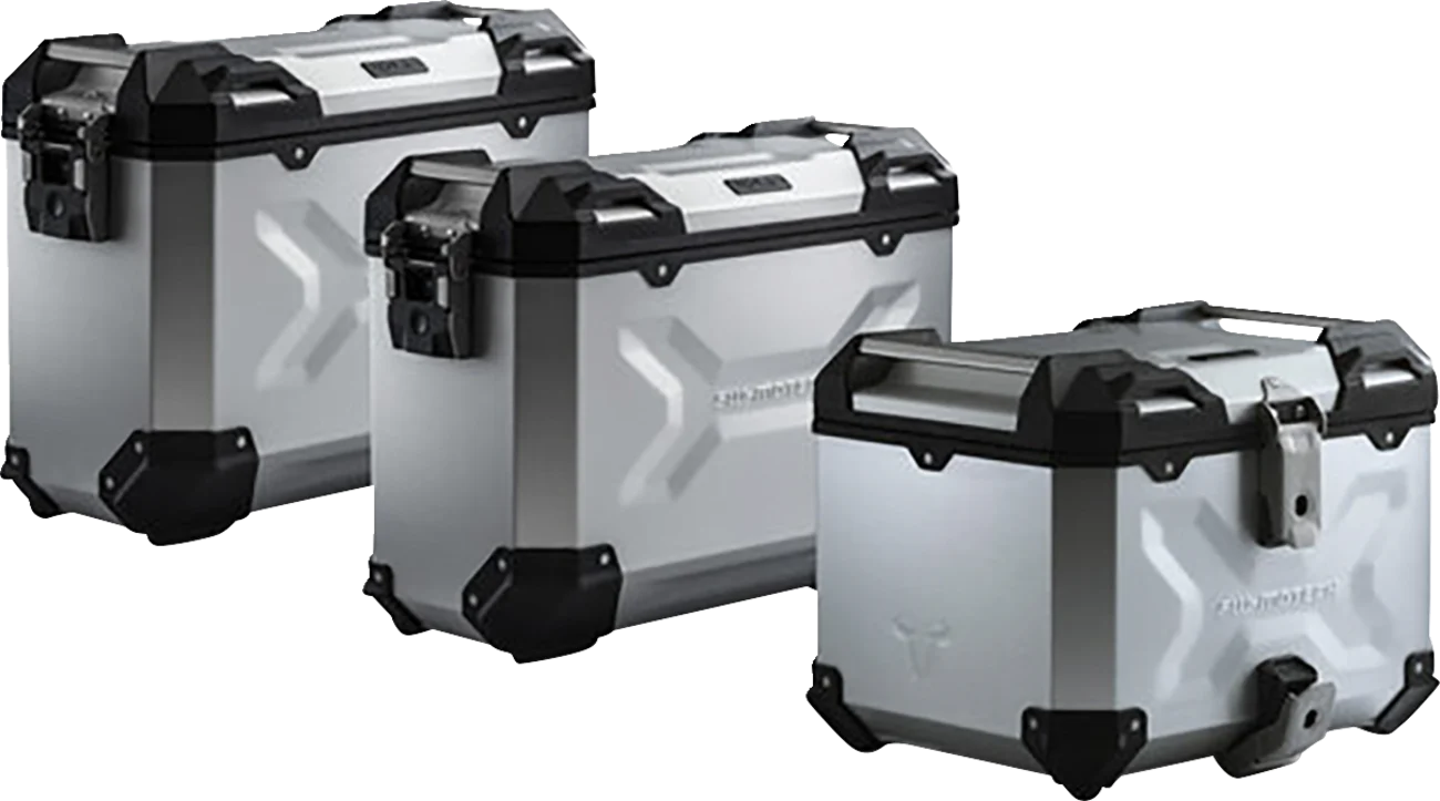 SW-MOTECH Adventure Luggage System - Silver - BMW 1250 GS Adventure '19-'24 ADV.07.664.75200/S - Image 2