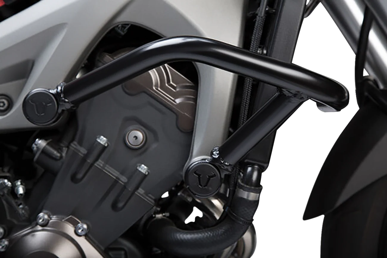SW-MOTECH Crash Bar - Left/Right - Black - Yamaha - MT-09/FJ-09 | 900 Tracer/XSR SBL.06.525.10000/B