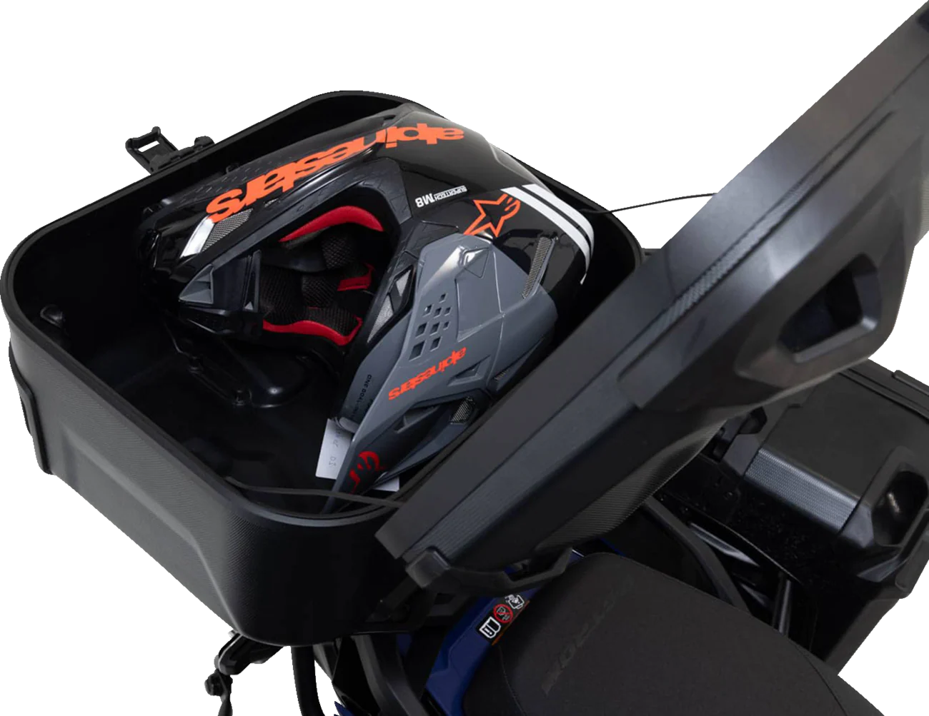 SW-MOTECH DUSC Hard Case System - Black - Aprilia Tuareg 660 '22-'24 GPT.13.849.65000/B - Image 3