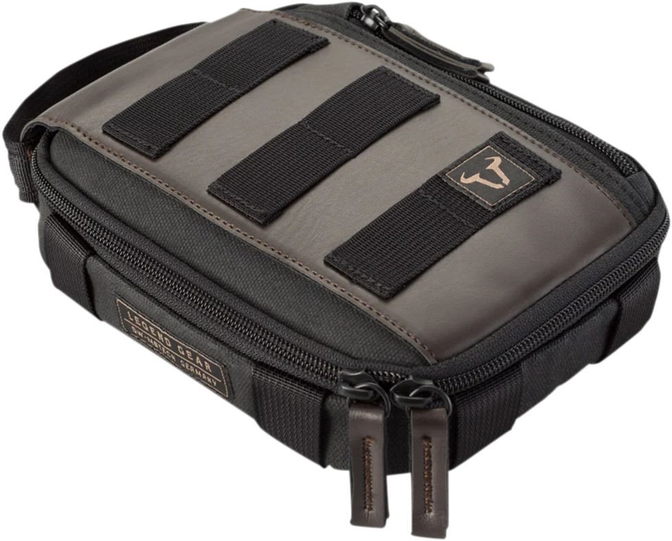 SW-MOTECH Legend Gear Accessory Bag - LA2 - 1 Liter - Black/Brown BC.TRS.00.404.10000