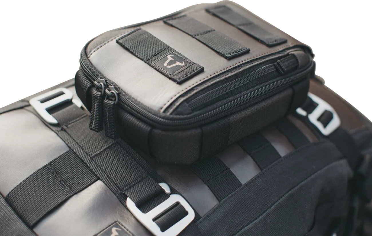 SW-MOTECH Legend Gear Accessory Bag - LA2 - 1 Liter - Black/Brown BC.TRS.00.404.10000 - Image 2