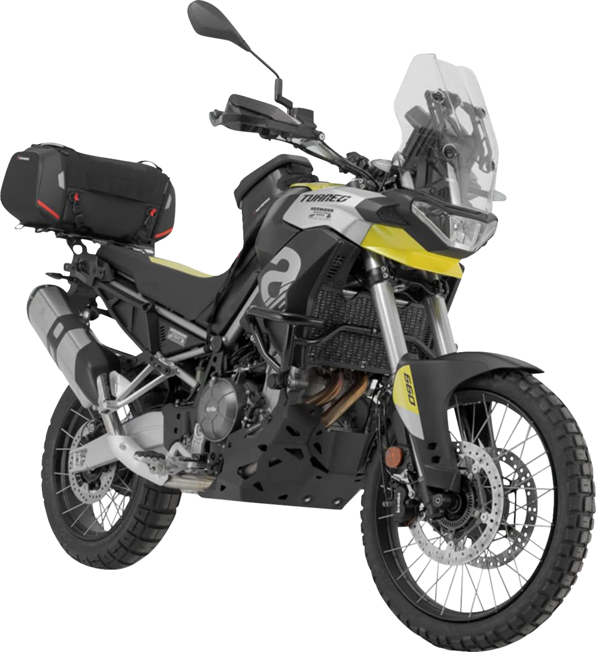 SW-MOTECH Rackpack Tail Bag System - Black - Aprilia Tuareg 660 '22-'24 GPT.13.849.30000