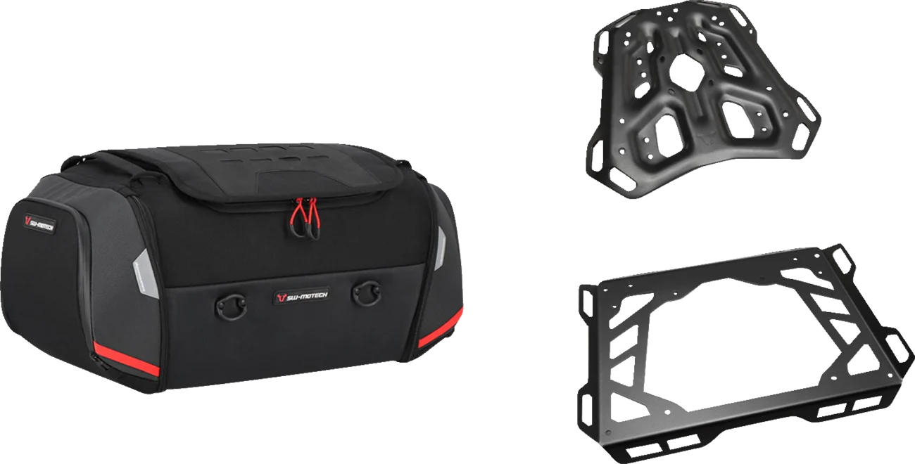 SW-MOTECH Rackpack Tail Bag System - Black - Aprilia Tuareg 660 '22-'24 GPT.13.849.30000 - Image 4