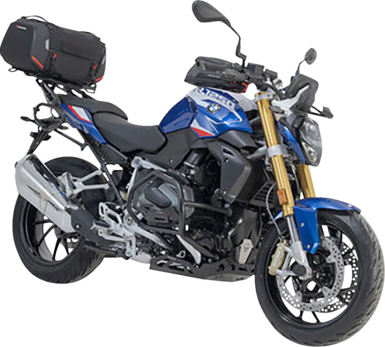 SW-MOTECH Rackpack Tail Bag System - Black - BMW R1200/R1250 '14-'24 GPT.07.573.30000