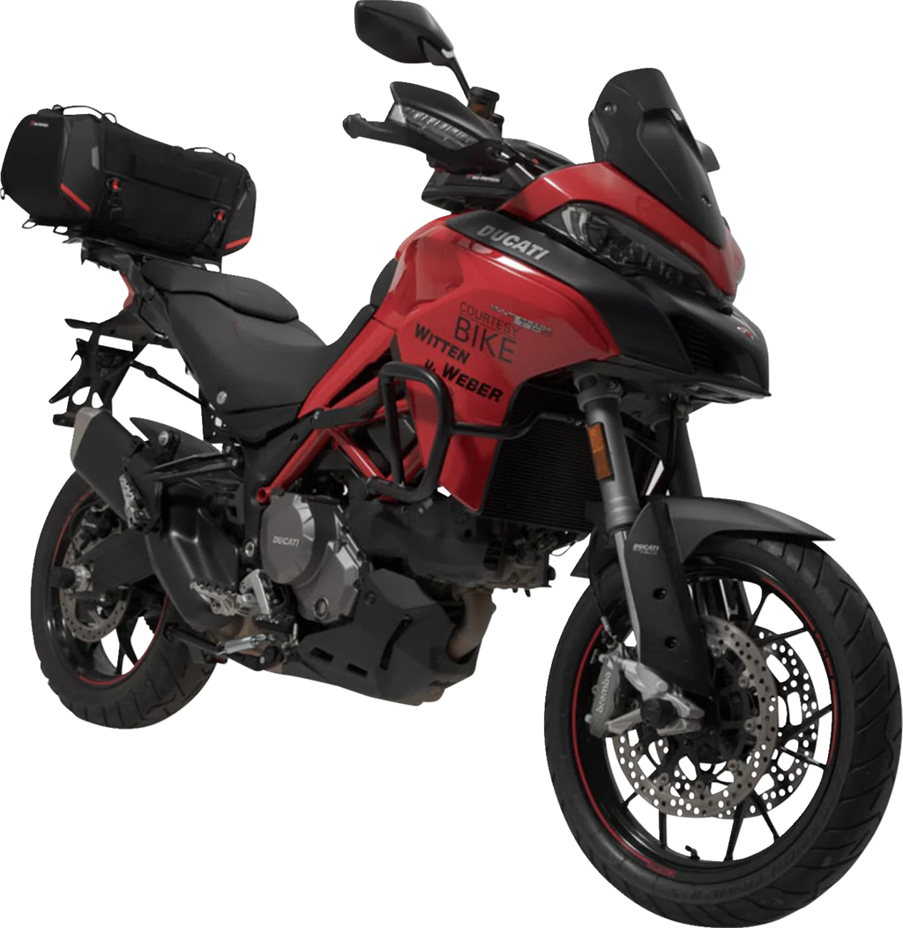 SW-MOTECH Rackpack Tail Bag System - Black - Ducati Multistrada 950/1200/1260/V2 '16-'24 GPT.22.892.30000