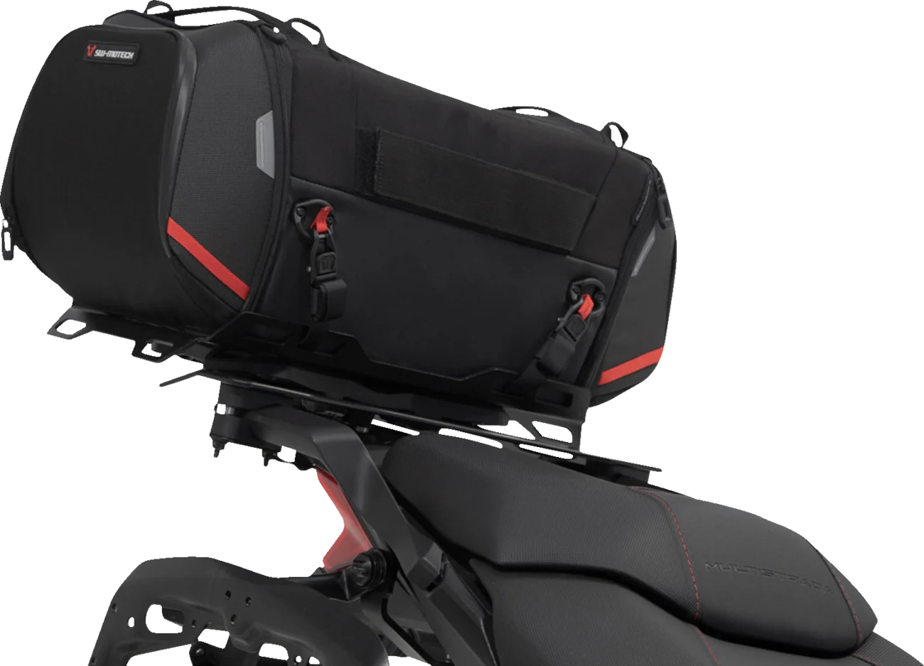 SW-MOTECH Rackpack Tail Bag System - Black - Ducati Multistrada 950/1200/1260/V2 '16-'24 GPT.22.892.30000 - Image 2