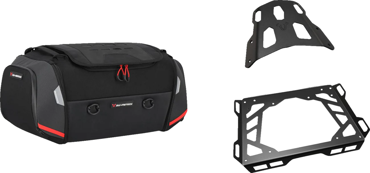 SW-MOTECH Rackpack Tail Bag System - Black - Ducati Multistrada 950/1200/1260/V2 '16-'24 GPT.22.892.30000 - Image 3