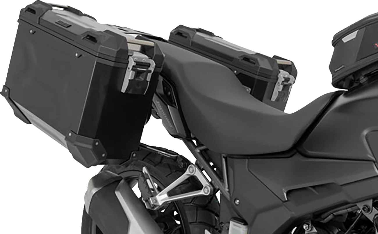 SW-MOTECH TRAX ADV Aluminum Case System - Black - Honda CB/CBR/NX 500 '13-'24 KFT.01.400.70001/B - Image 4