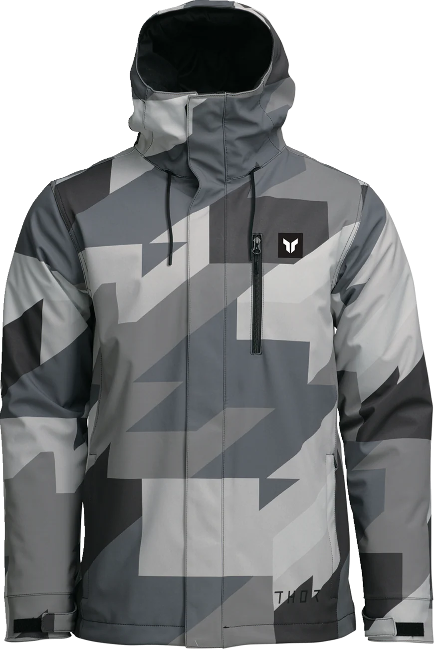 THOR Brave Tour Jacket - Gray/Black Camo - Medium 2920-0862