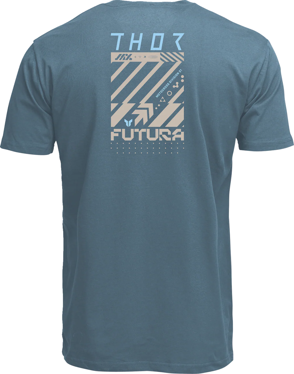 THOR Futura T-Shirt - Petrol Blue - Medium 3030-25123 - Image 2