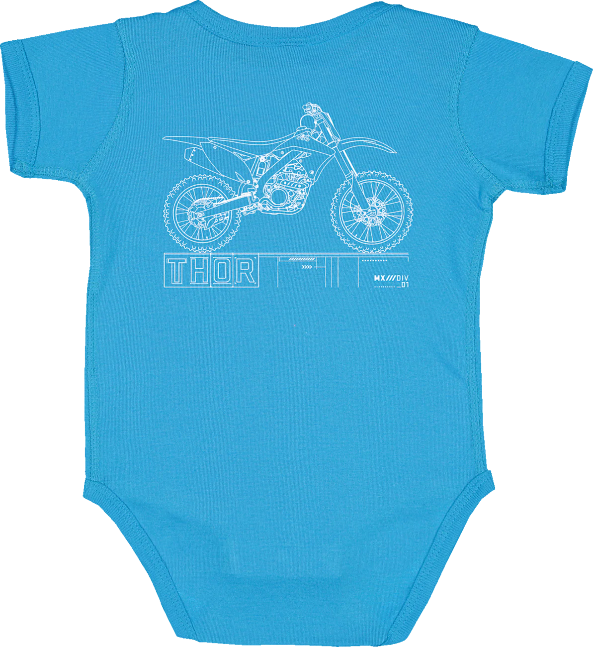 THOR Infant Blueprint Supermini - Cobalt - 6-12 Month 3032-3858 - Image 2