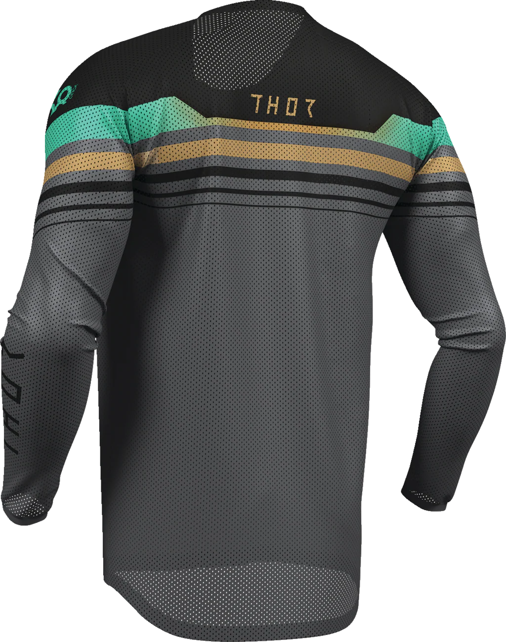 THOR Launchmode Air Raptor Jersey - Black/Charcoal - Large 2910-8432 - Image 3