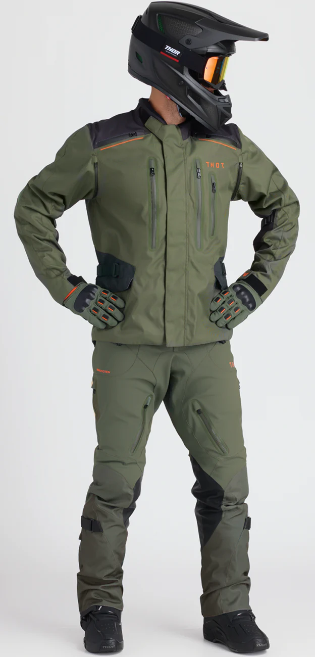 THOR Range Jacket - Army/Orange - Small 2920-0837 - Image 2