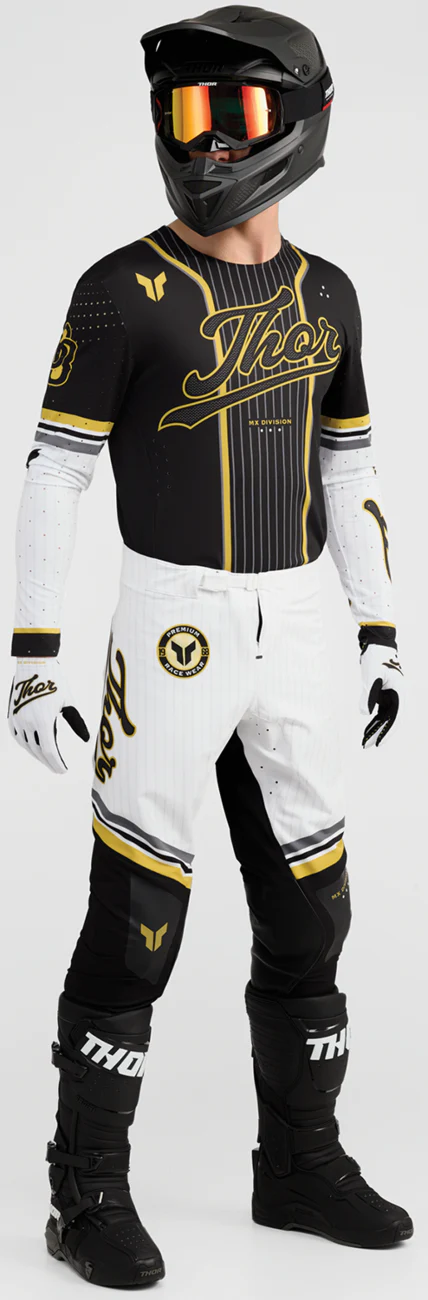THOR Sportmode Baller Pants - Black/Gold - US 32 2901-12405 - Image 3