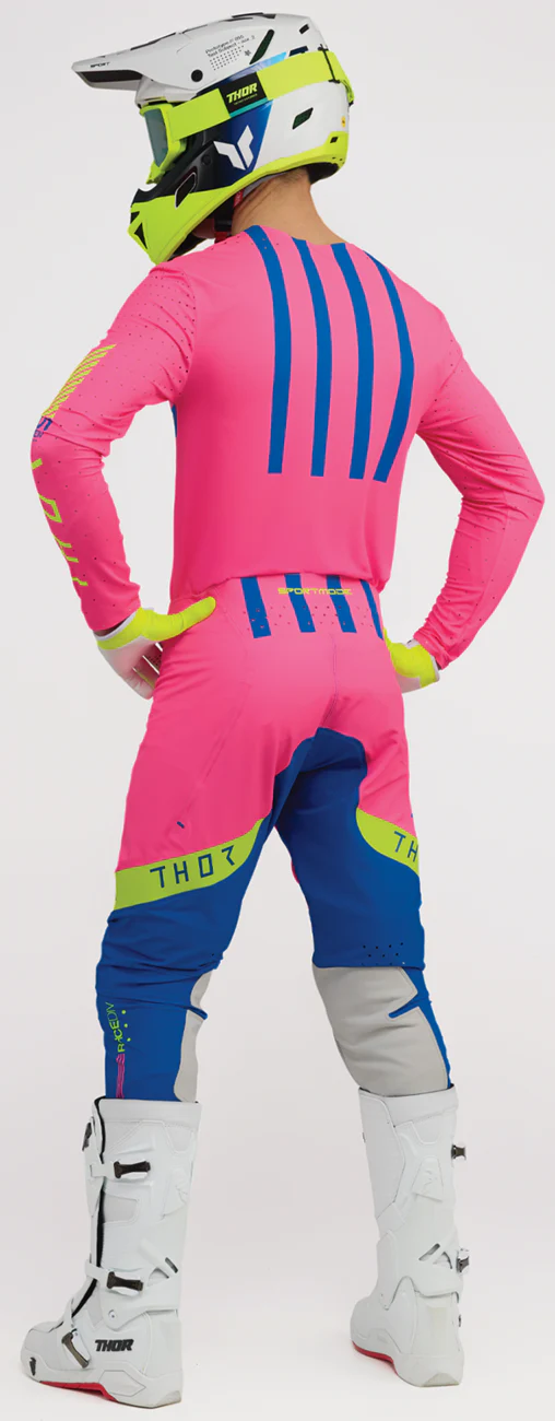 THOR Sportmode Flite Neon [LE] Pants - Neon Pink/Blue - US 34 2901-12403 - Image 8