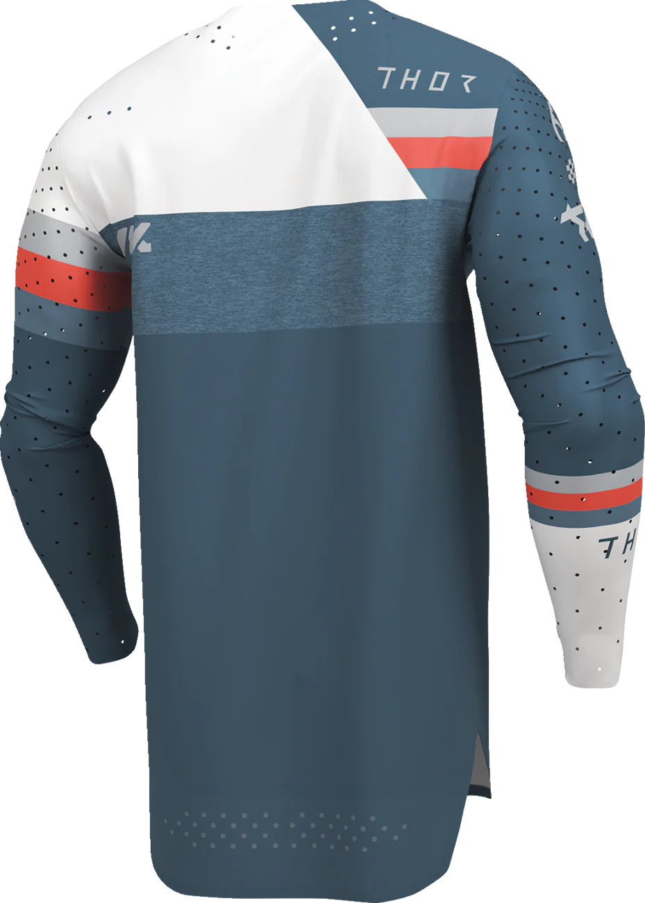 THOR Sportmode League Jersey - Blue/White - 2XL 2910-8362 - Image 4
