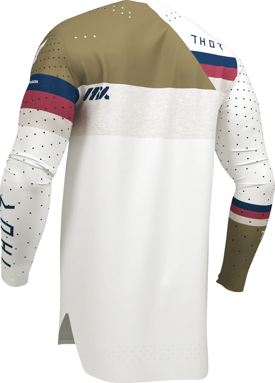 THOR Sportmode League Jersey - White/Copper - 2XL 2910-8368 - Image 2