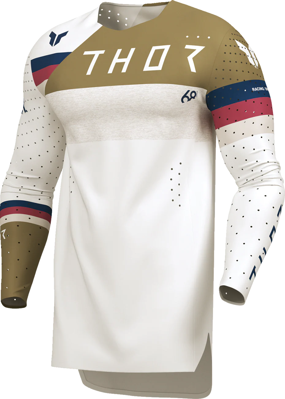THOR Sportmode League Jersey - White/Copper - XL 2910-8367 - Image 3