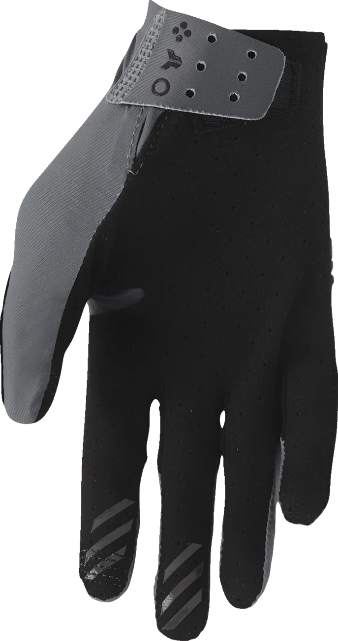 THOR Sportmode Vented Iconic Gloves - Charcoal - 2XL 3330-8300 - Image 2
