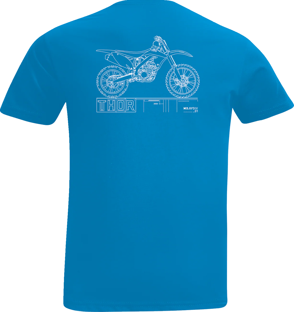 THOR Toddler Blueprint T-Shirt - Cobalt - 2T 3032-3868 - Image 2