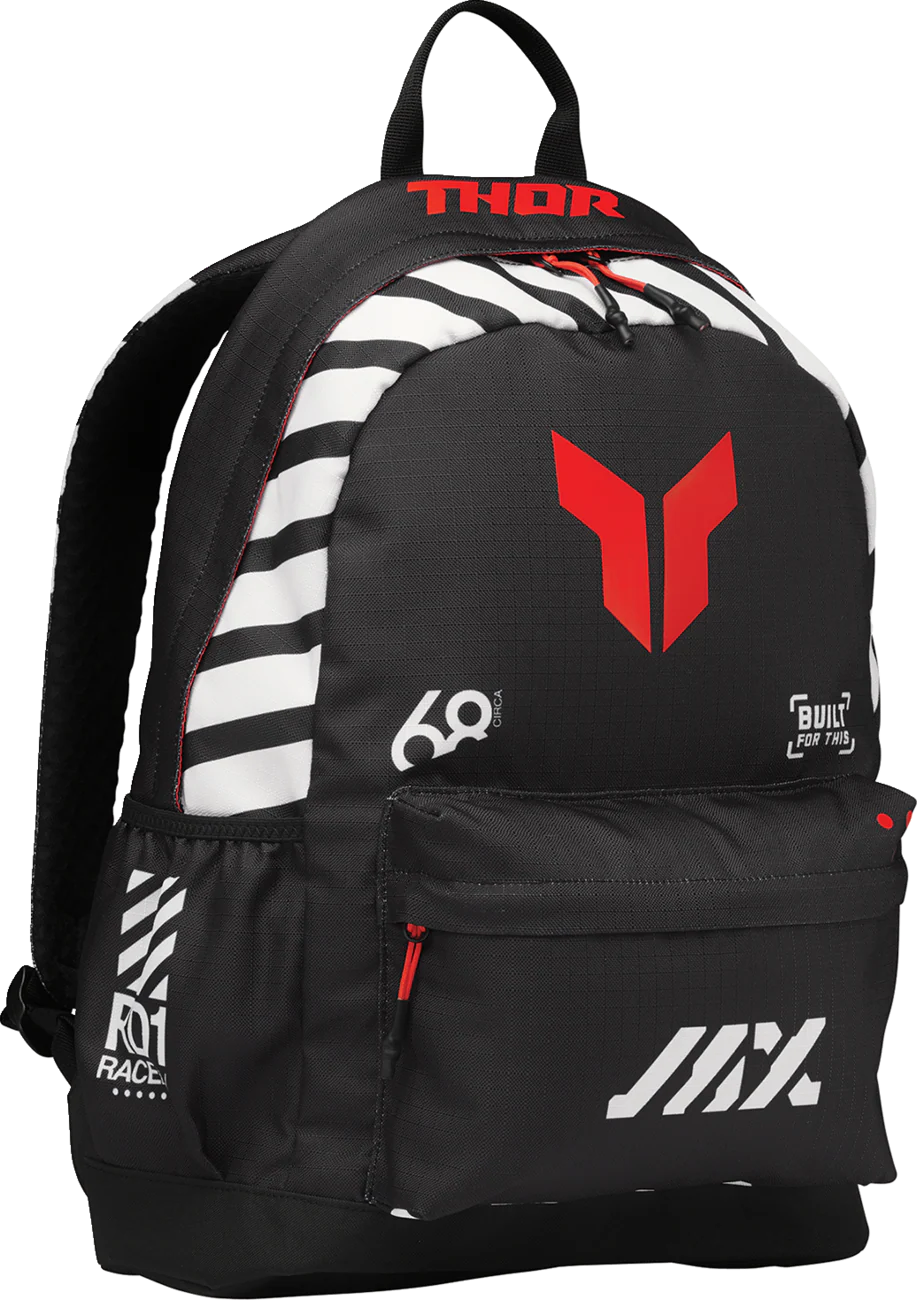 THOR Varsity Backpack - Black/Coral 3517-0563