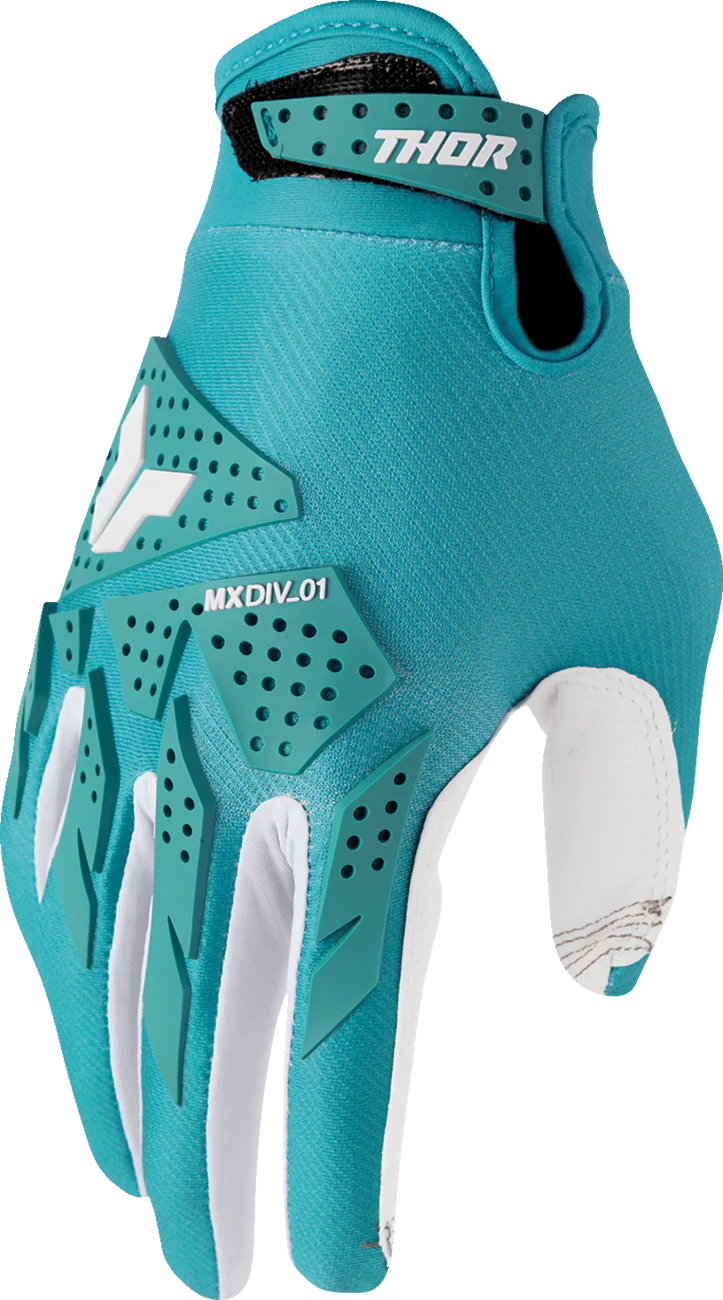 THOR Women's Launchmode XP Gloves - Aqua - Small 3331-0292