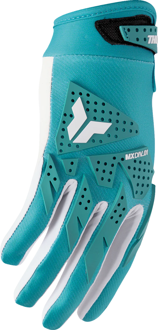 THOR Women's Launchmode XP Gloves - Aqua - Small 3331-0292 - Image 3