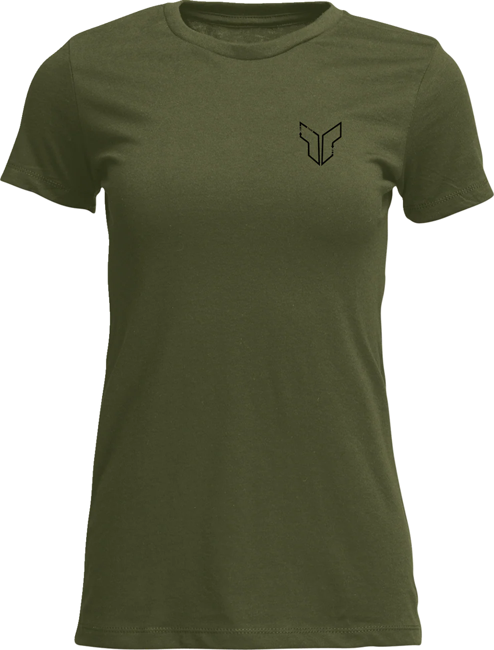 THOR Women's Patched Up T-Shirt - Military Green - Medium 3031-4335