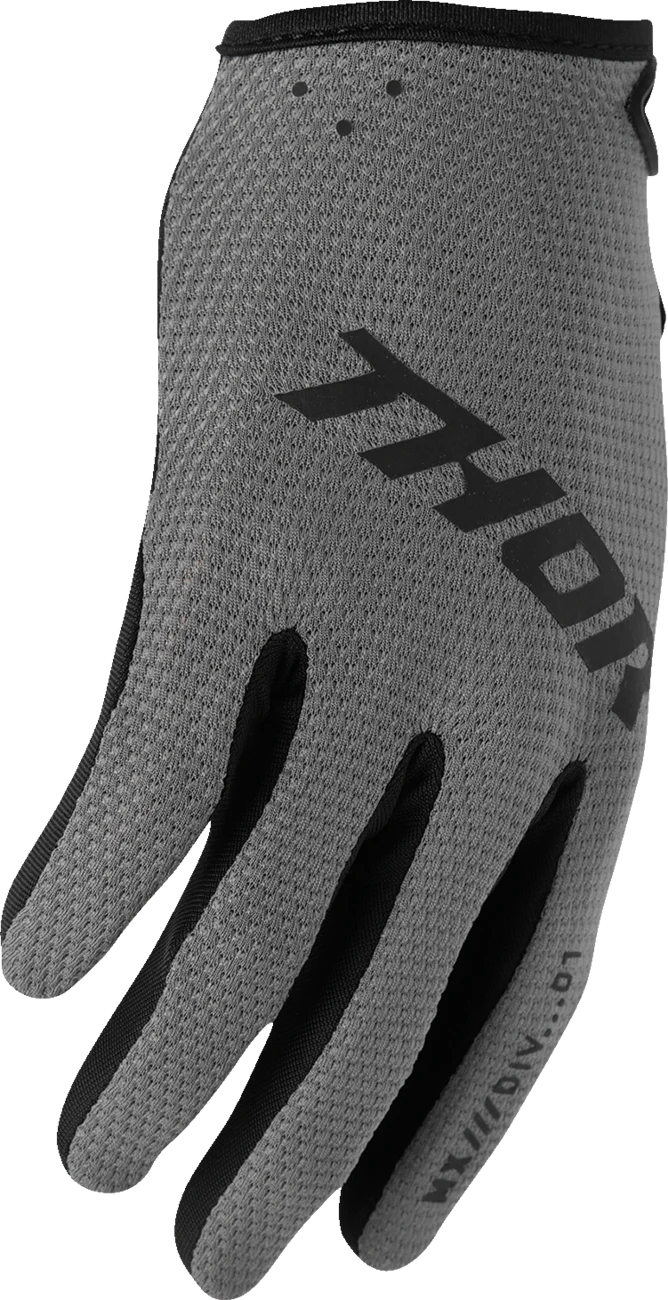 THOR Women's Ridemode Static Gloves - Gray - Small 3331-0300 - Image 3