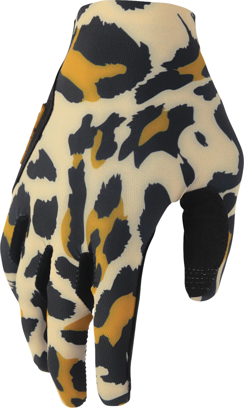 THOR Women's Sportmode Cheetah Gloves - Tan/Black - Large 3331-0310
