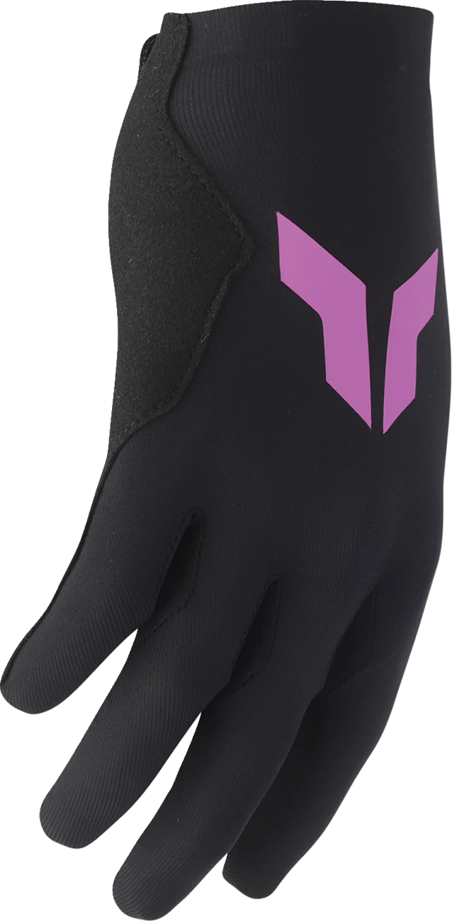 THOR Women's Sportmode Iconic Gloves - Black/Orchid - Small 3331-0284 - Image 3