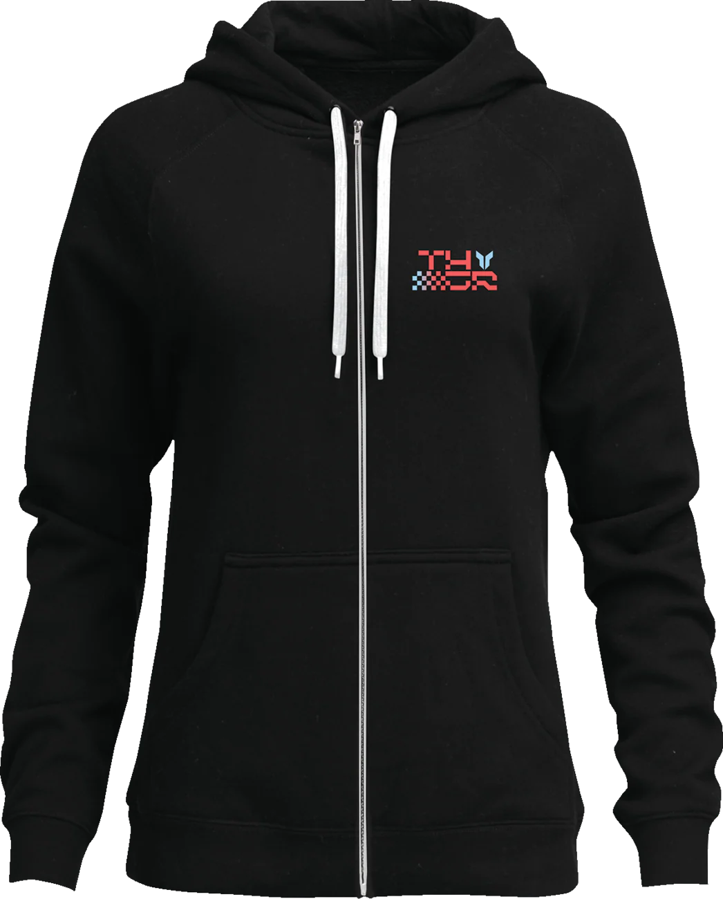 THOR Women's Vantage Zip-Up Hoodie - Black - Medium 3051-1254