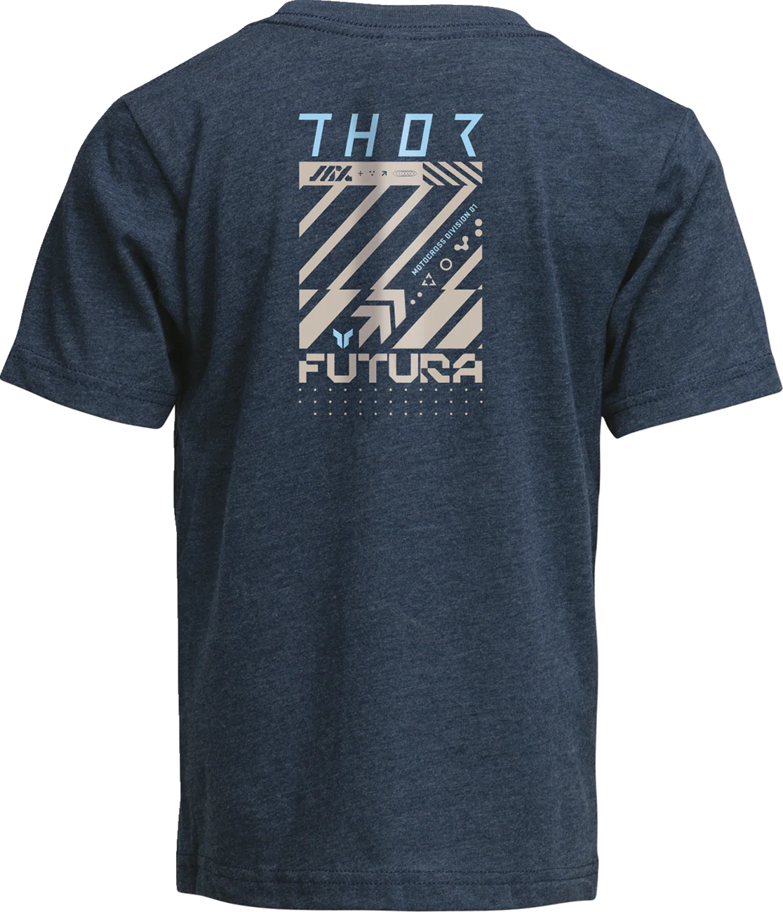 THOR Youth Futura T-Shirt - Navy - XS 3032-3891 - Image 2