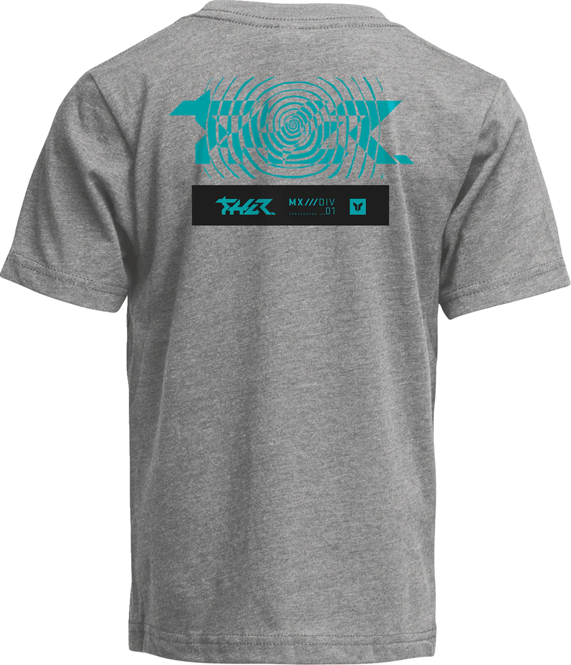 THOR Youth Mind Control T-Shirt - Heather Gray - Large 3032-3909 - Image 2