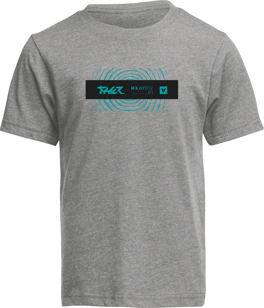 THOR Youth Mind Control T-Shirt - Heather Gray - XS 3032-3906