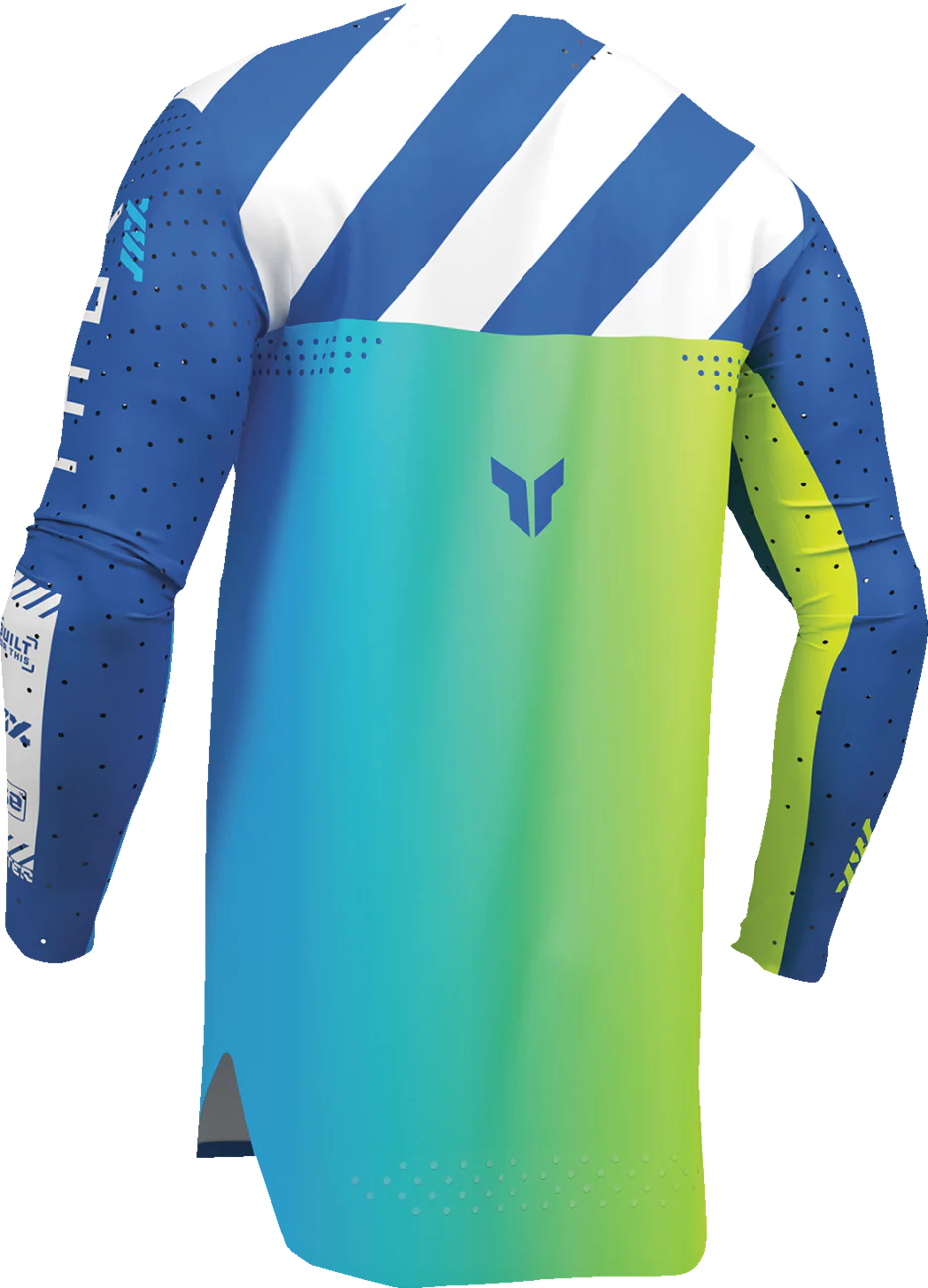 THOR Youth Sportmode Synth Jersey - Blue - Medium 2912-2575 - Image 4