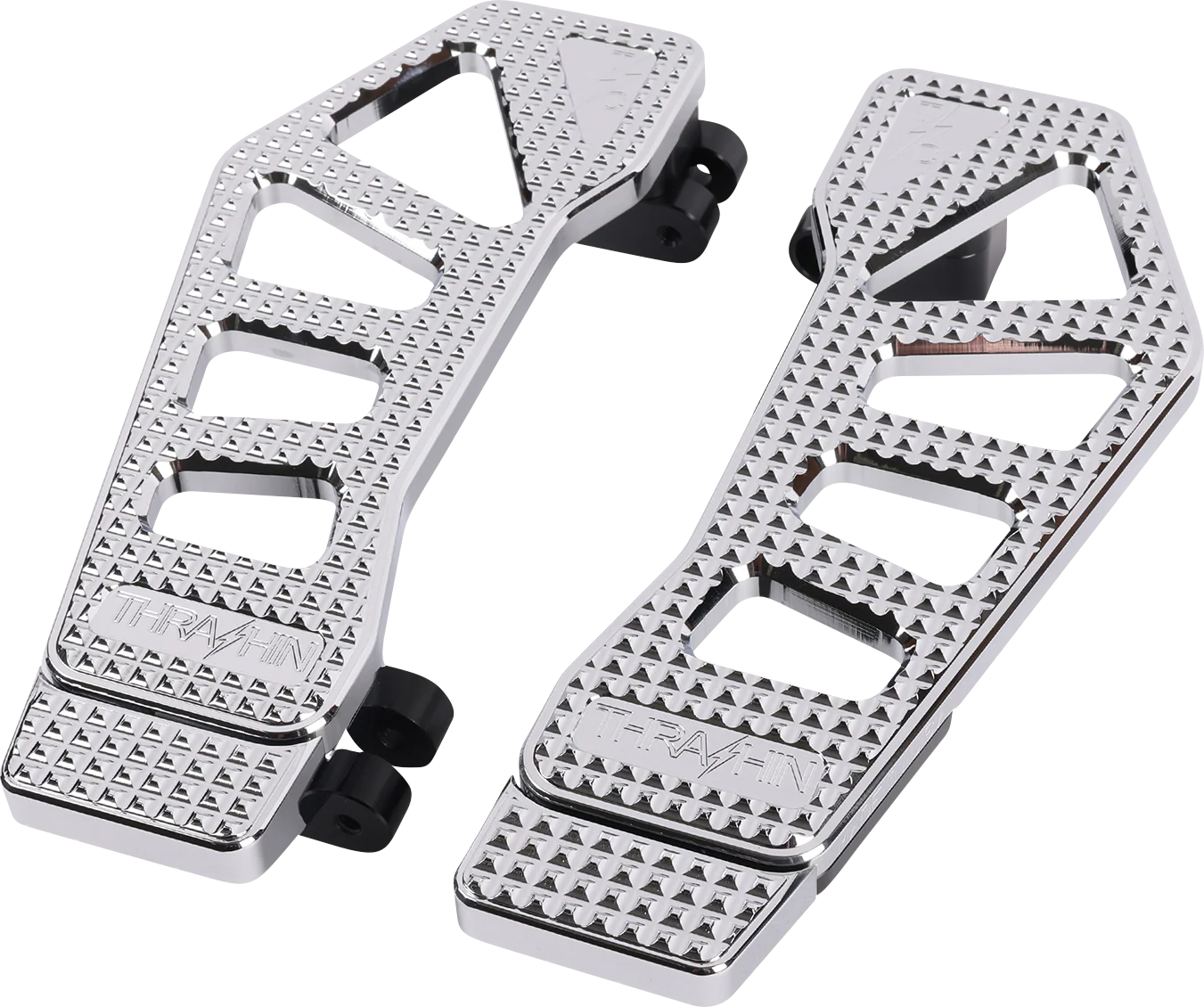 THRASHIN SUPPLY CO. Apex Floorboard Tail Extension - Chrome TSC-2214-3 - Image 2