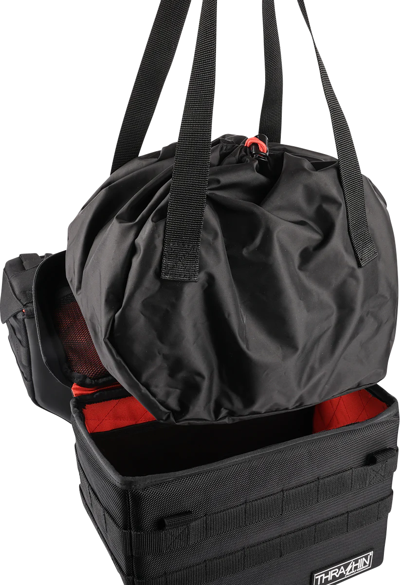 THRASHIN SUPPLY CO. Expedition Saddlebags - Black TSB-0008 - Image 4