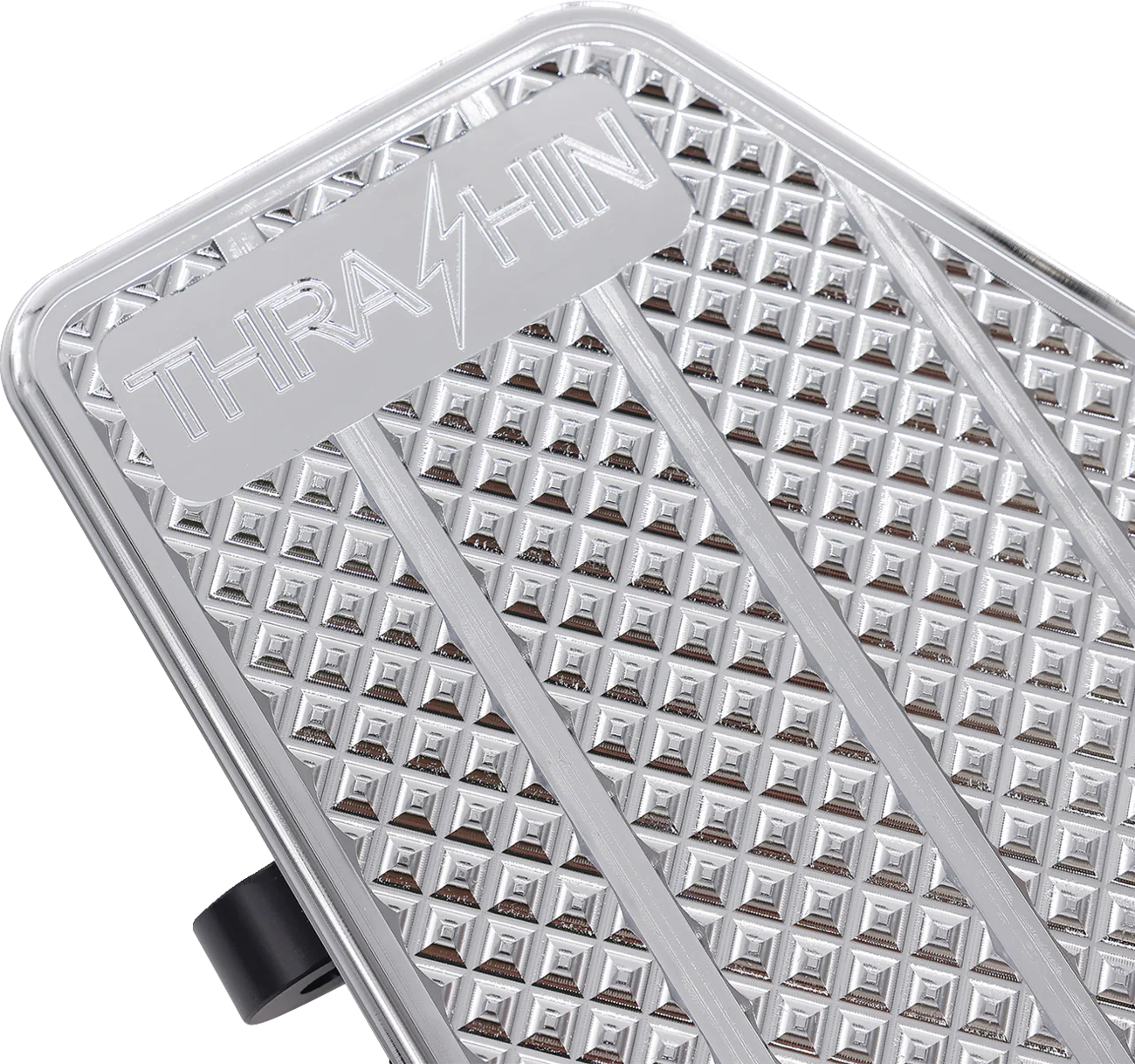 THRASHIN SUPPLY CO. Floorboards - Driver - Chrome TSC-2200-3 - Image 3