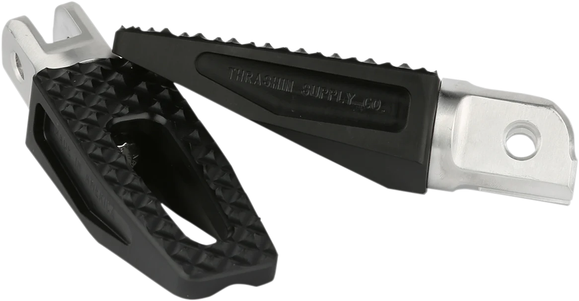 THRASHIN SUPPLY CO. Front P-54 Slim Foot Pegs - Black TSC-2028-1 - Image 2