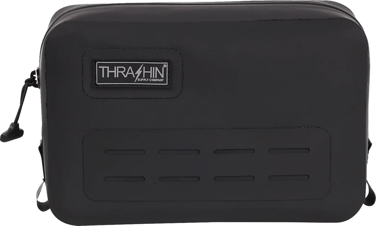 THRASHIN SUPPLY CO. Handlebar Bag - Black - Waterproof THB-0021