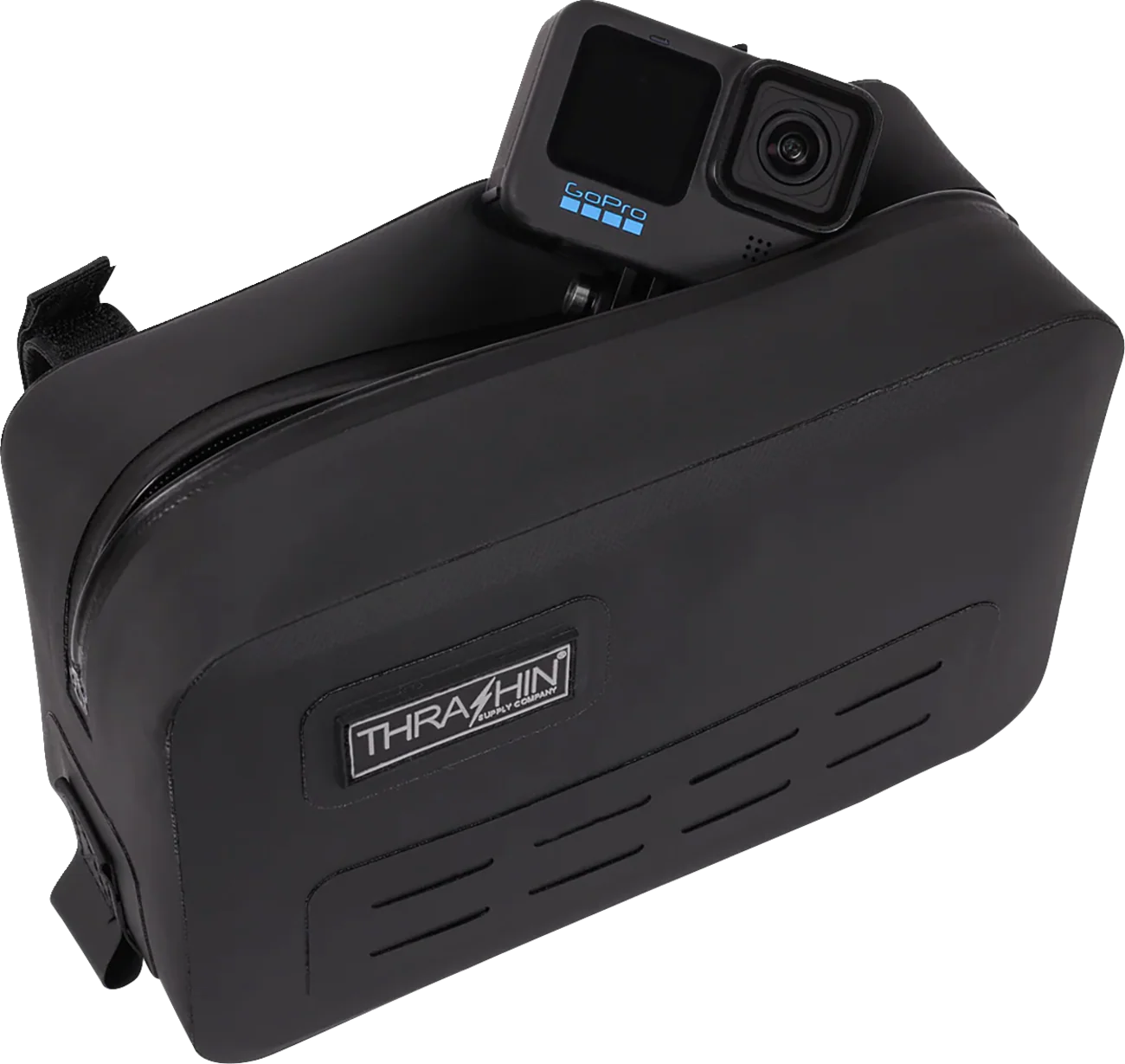 THRASHIN SUPPLY CO. Handlebar Bag - Black - Waterproof THB-0021 - Image 5