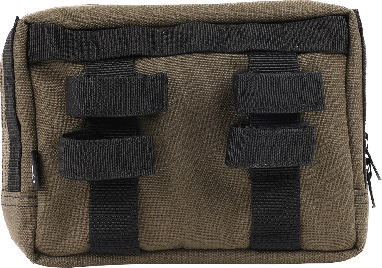 THRASHIN SUPPLY CO. Handlebar Bag - Green THB-0007 - Image 3